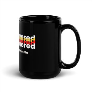 Black Glossy Unconquered Mug