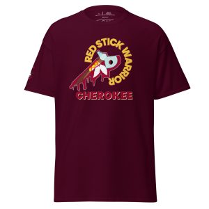 Red Stick Warrior Cherokee Men’s t-shirt