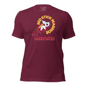 Red Stick Warrior Cherokee Women’s Series t-shirt
