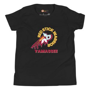 Red Stick Warrior Yamassee Youth Short Sleeve T-Shirt