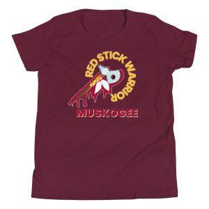 Red Stick Warrior Muskogee Youth t-Shirt