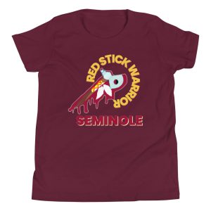 Red Stick Warrior Seminole Youth t-Shirt