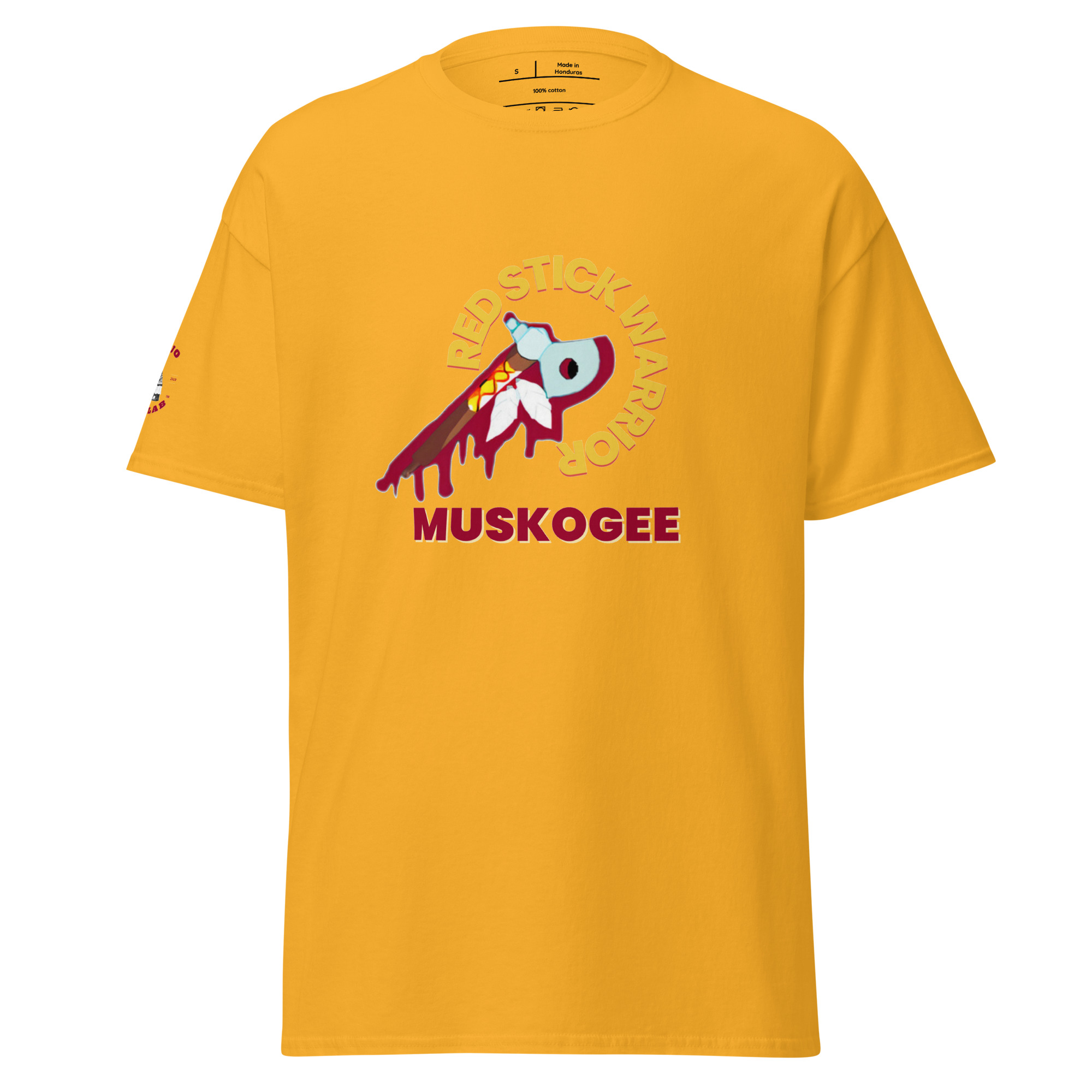Red Stick Warrior Muskogee Men's classic tee - Image 9