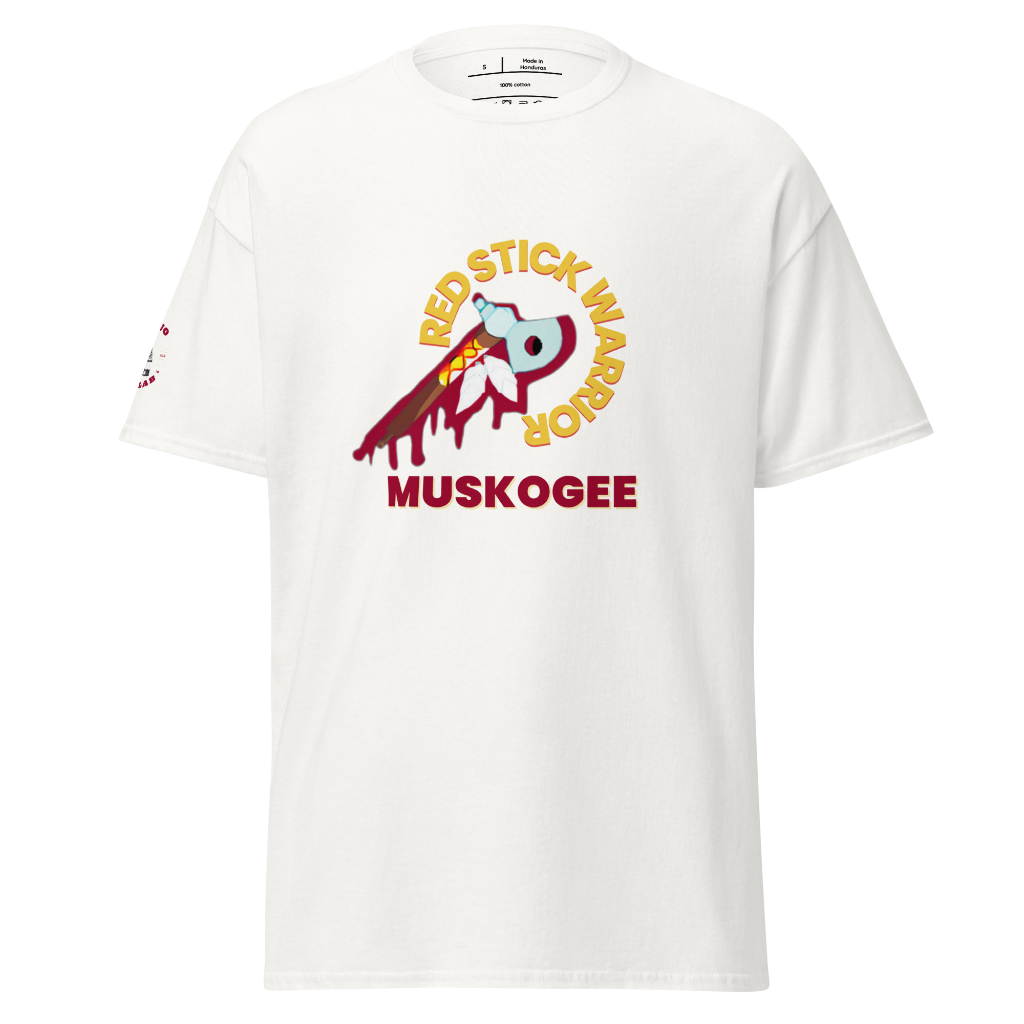 Red Stick Warrior Muskogee Men's classic tee - Image 13
