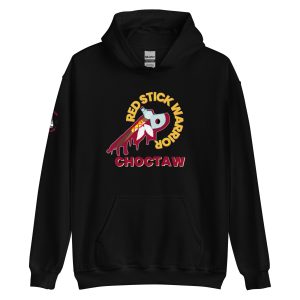 Red Stick Warrior Choctaw Men / Women Hoodie