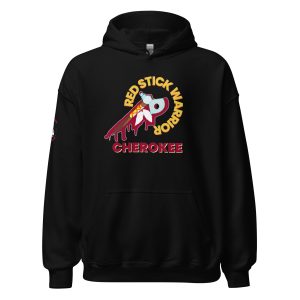 Red Stick Warrior Cherokee Men’s / Women Hoodie