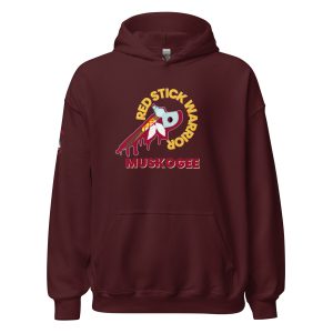 Men / Women Red Stick Warrior Muskogee Series Hoodie
