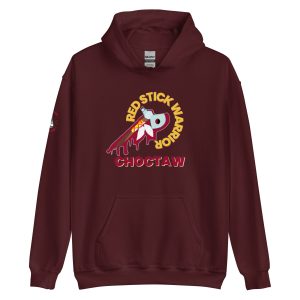 Red Stick Warrior Choctaw Men / Women Hoodie