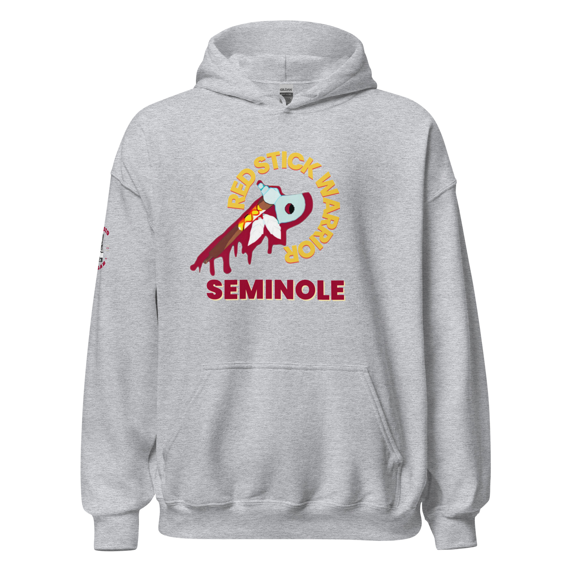 Men / Women Red Stick Warrior Series Hoodie - Image 13