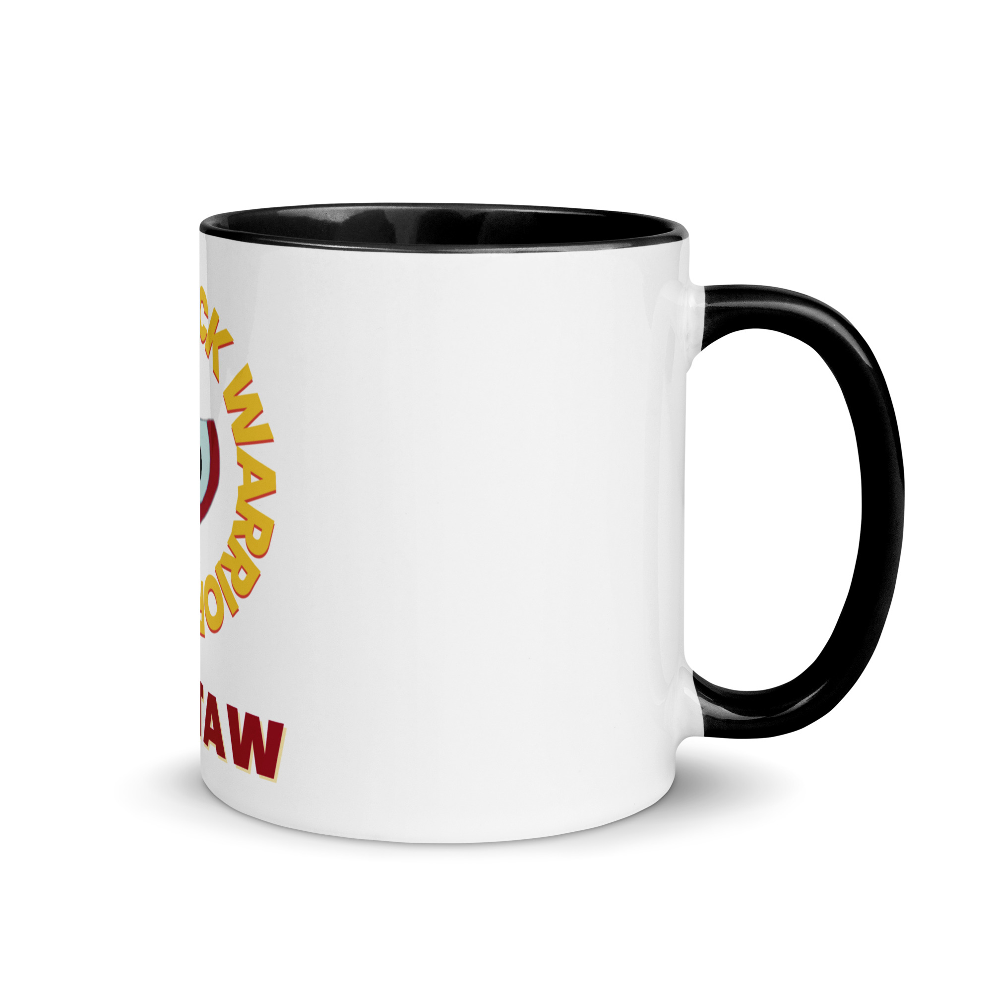 Red Stick Warrior Choctaw Mug with Color Inside - Image 2