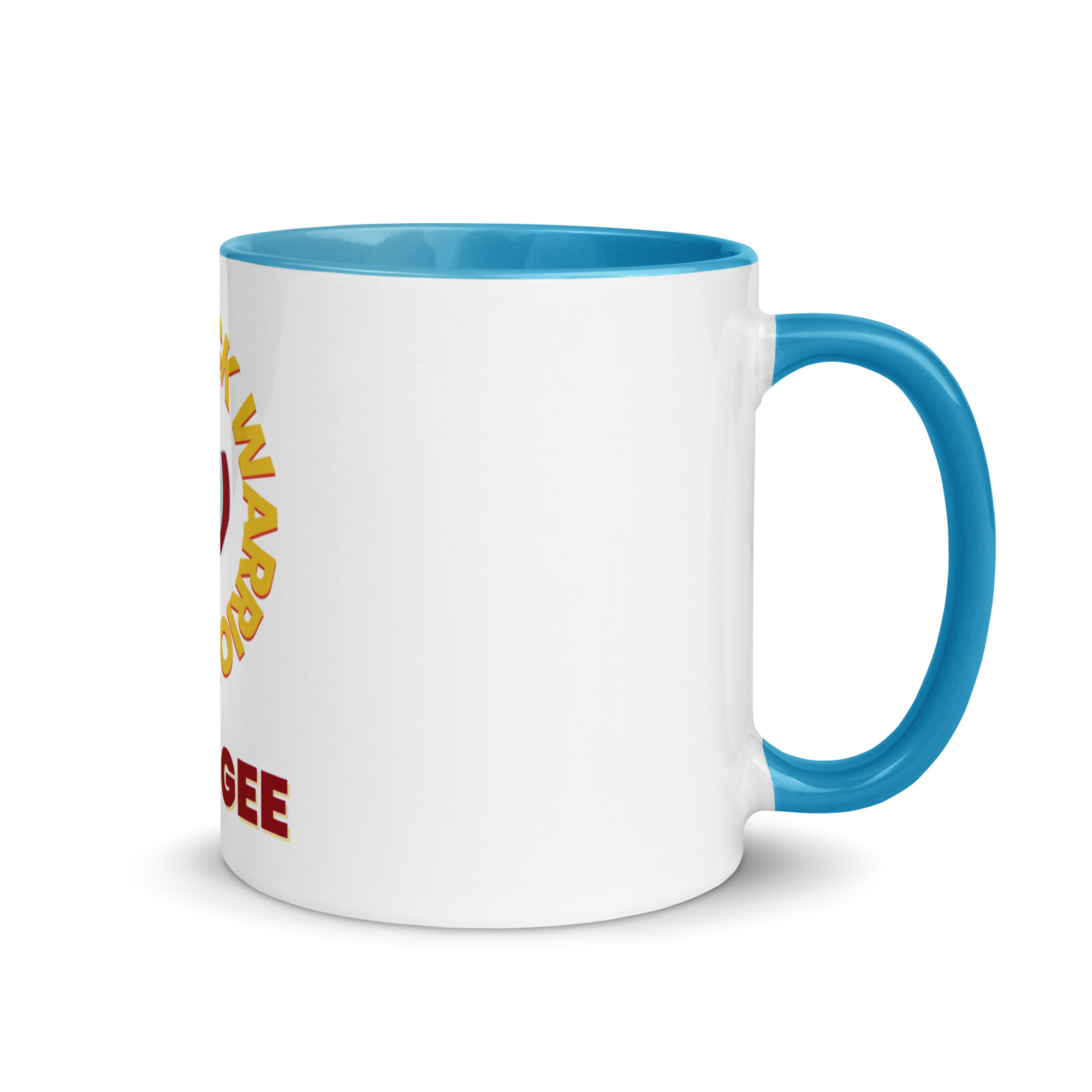 Red Stick Warrior Muskogee Mug with Color Inside - Image 10