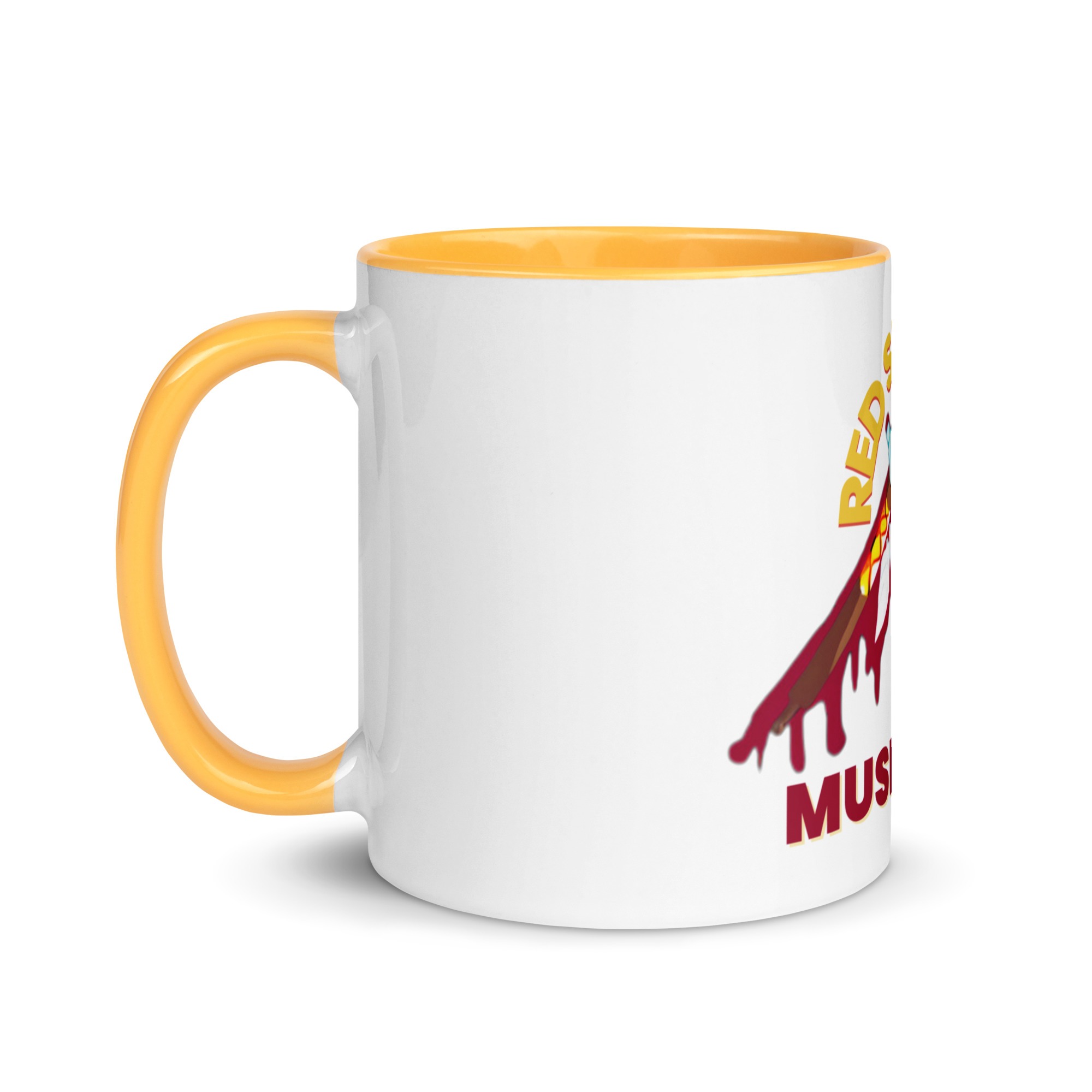 Red Stick Warrior Muskogee Mug with Color Inside - Image 15