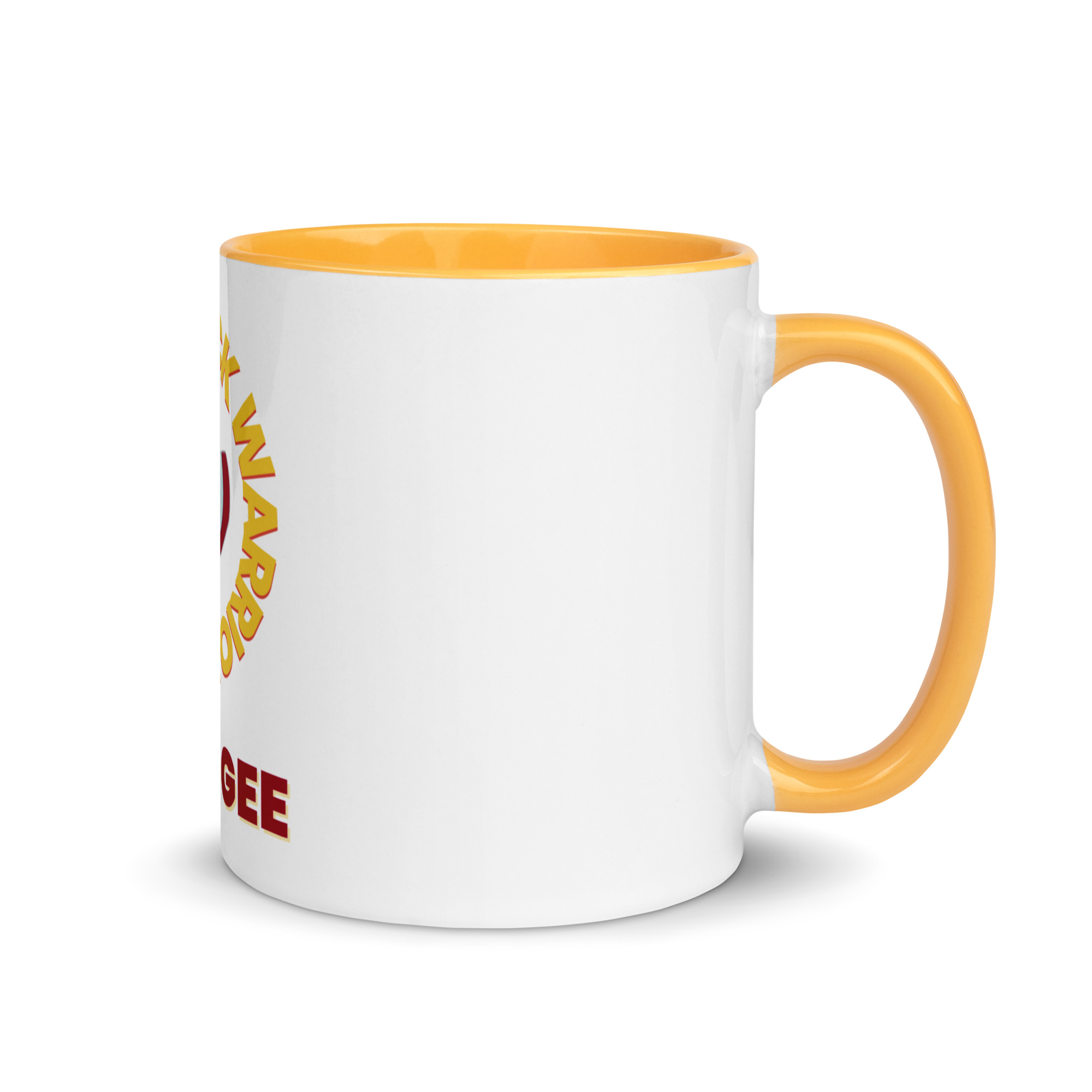 Red Stick Warrior Muskogee Mug with Color Inside - Image 13