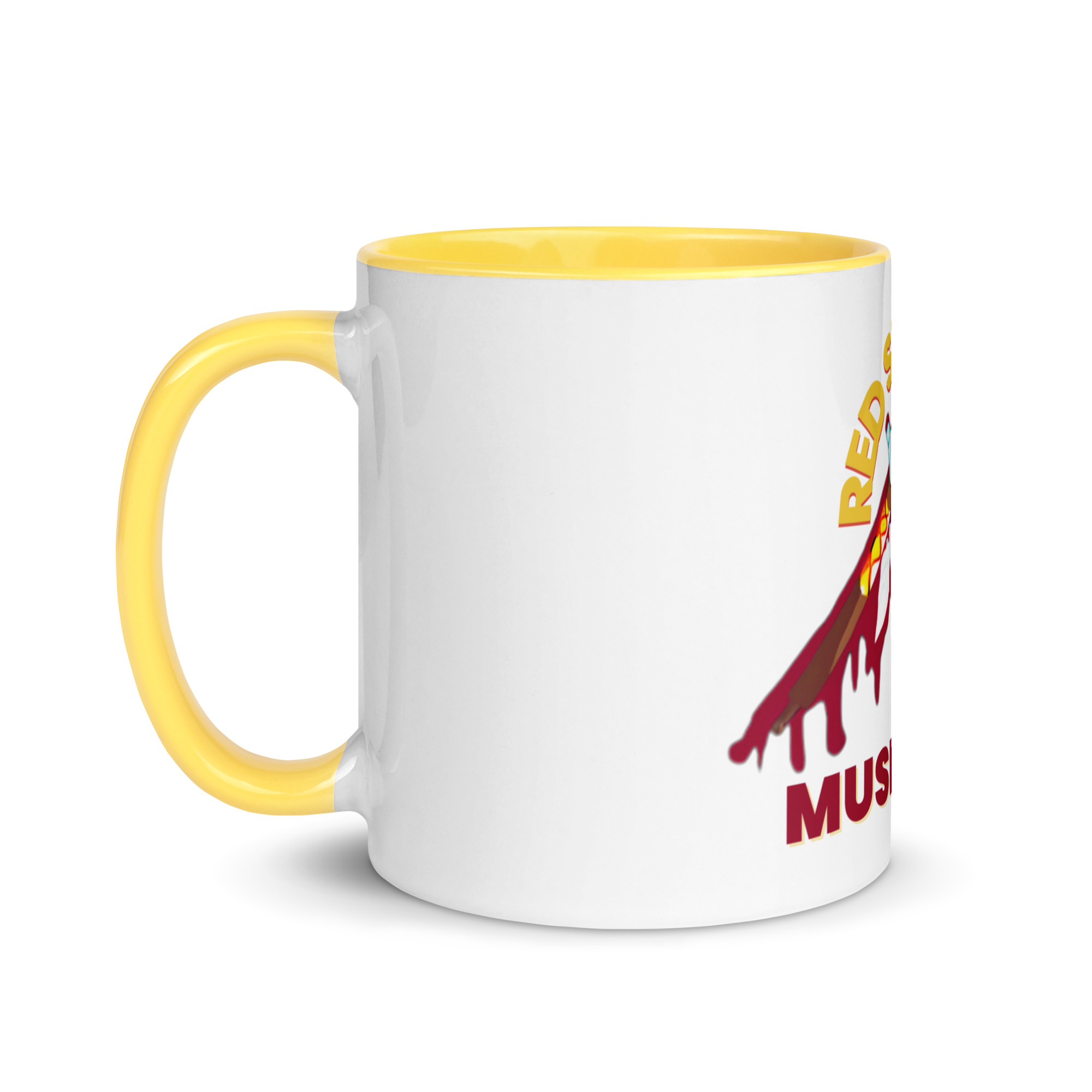Red Stick Warrior Muskogee Mug with Color Inside - Image 18