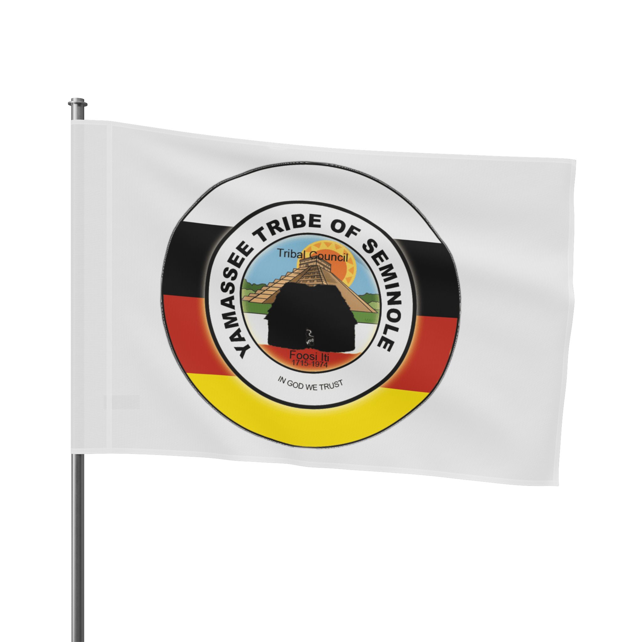 Yamassee Indian Nation Standard Flag - Image 7