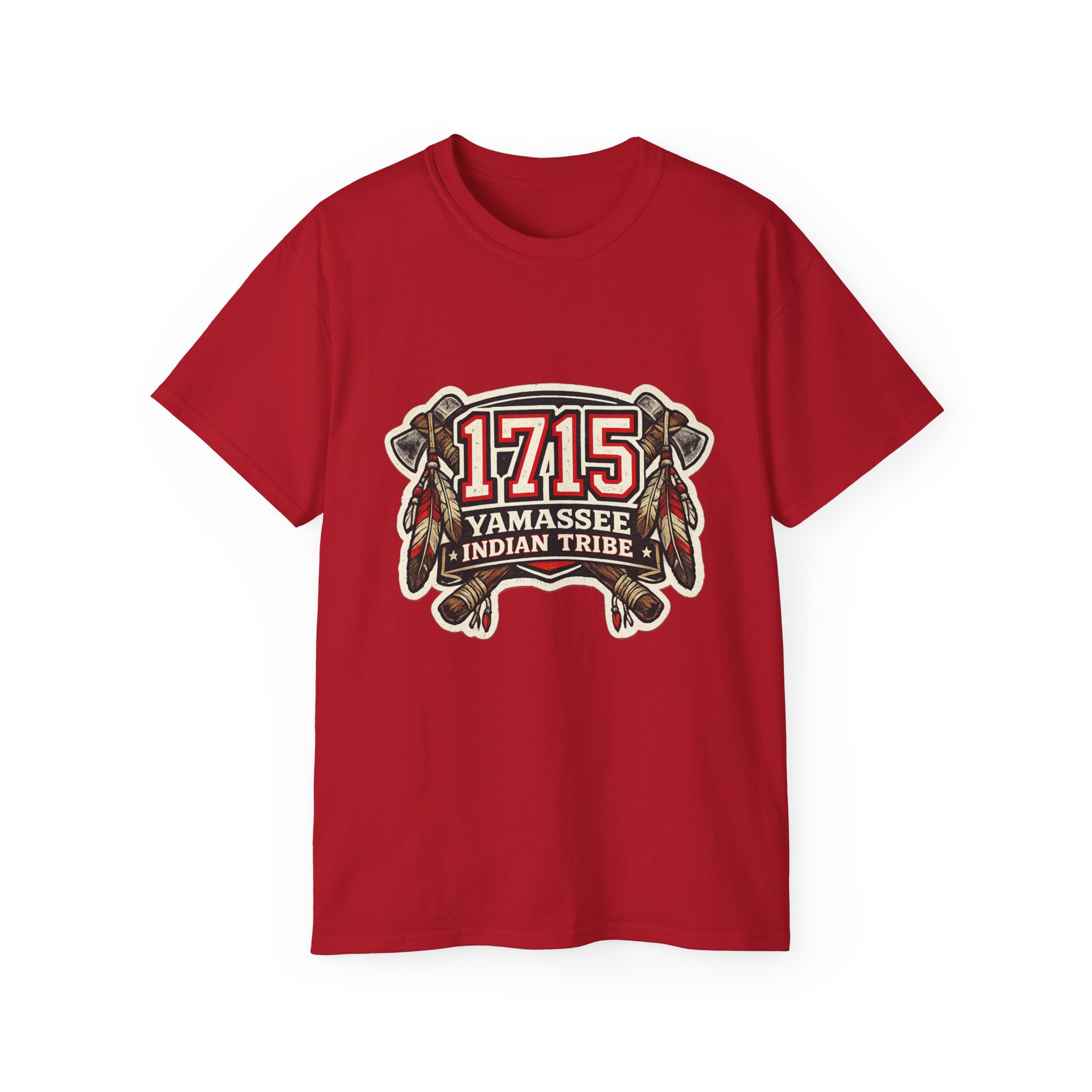 1715 Yamassee Indian Tribe Tee - Image 5