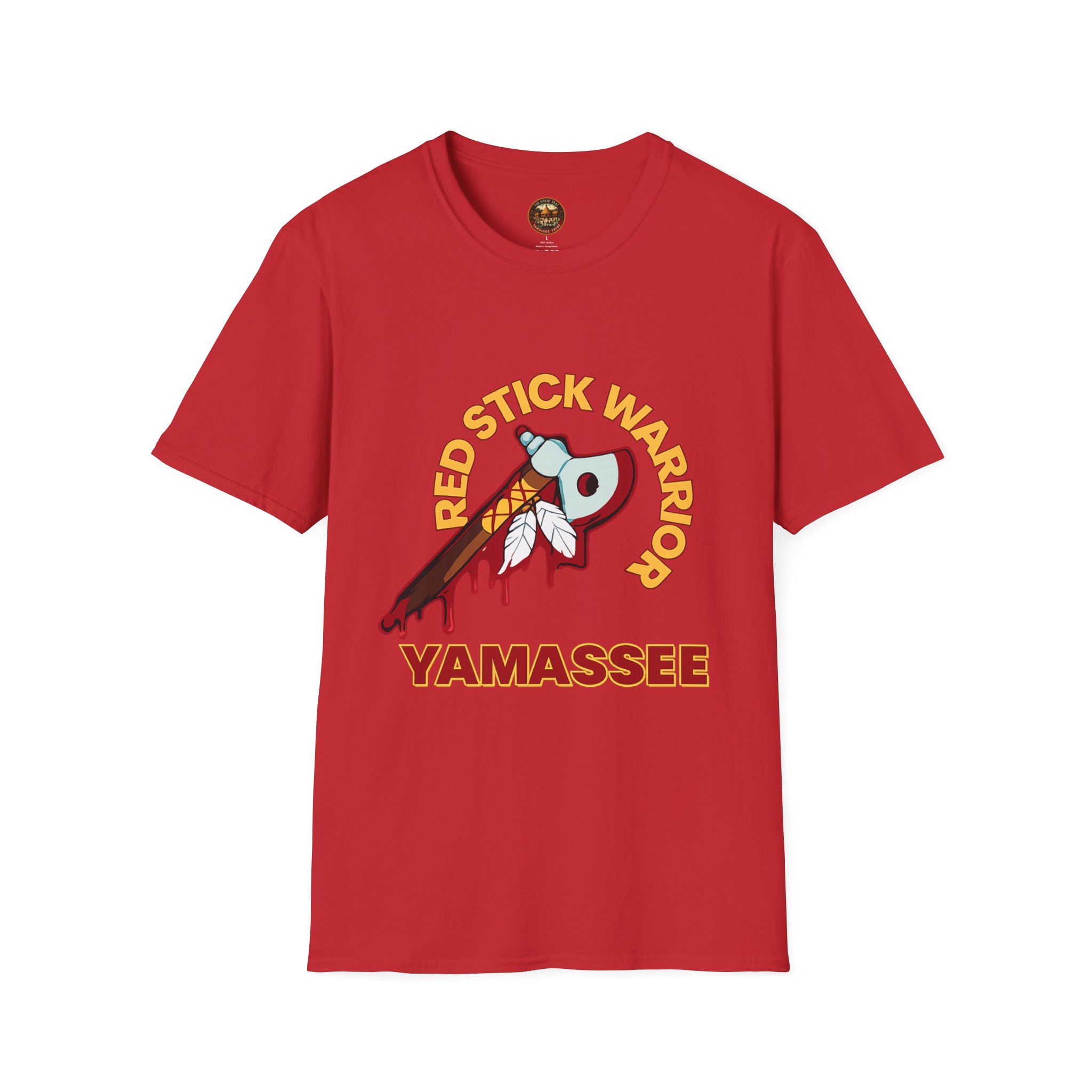 Red Stick Warrior Series Yamassee T-Shirt - Image 7