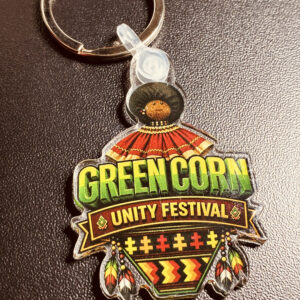 Green Corn Unity Festival Acrylic Keychain